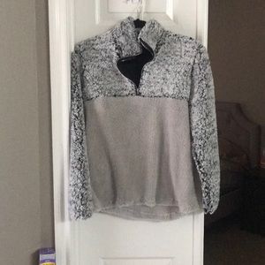 Grey pull over